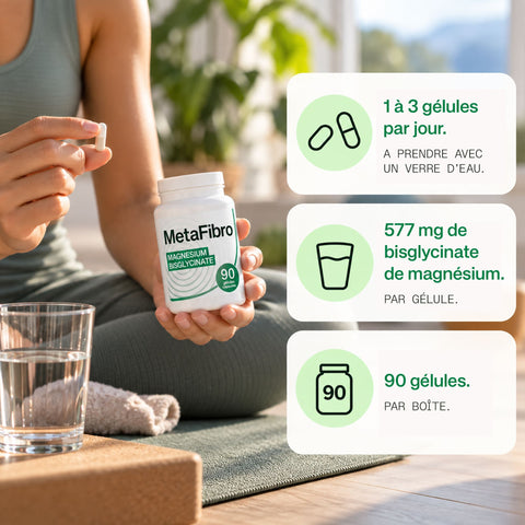 MetaFibro® Magnésium bisglycinate